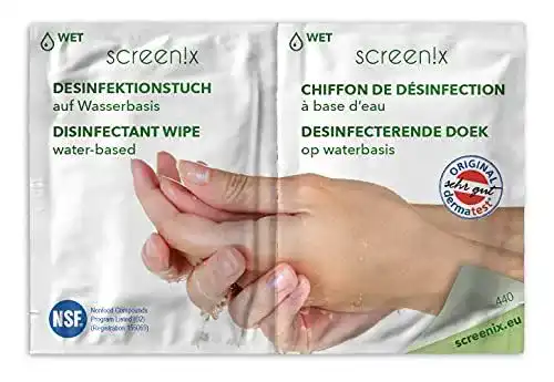 Desinfektionstücher Hände Screenix SI440060 Wasserbasis, 60er