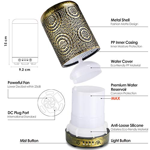 Diffuser SALKING Aroma Luftbefeuchter Humidifier, Handgefertigt