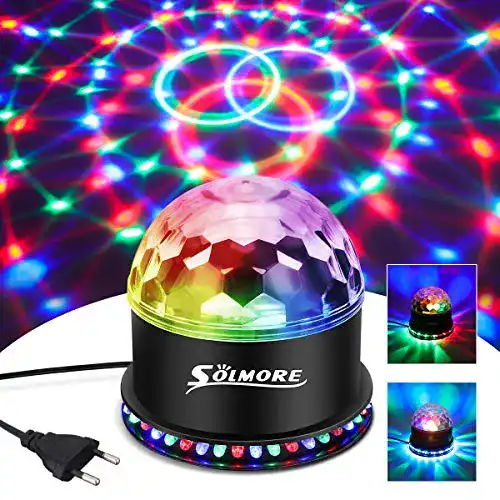 Discokugel Kinder SOLMORE LED Discokugel 51LEDs 5W