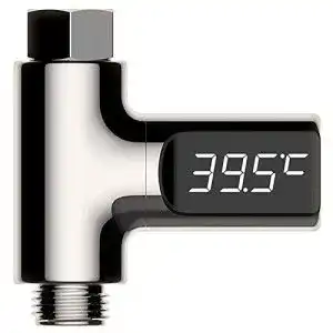 Duschthermometer Monland LED-Anzeige, Wasserdurchfluss
