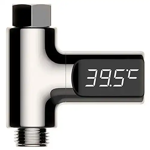 Duschthermometer Monland LED-Anzeige, Wasserdurchfluss
