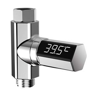 Duschthermometer siwetg LED-Display, Wasserfluss-Wasserhahn