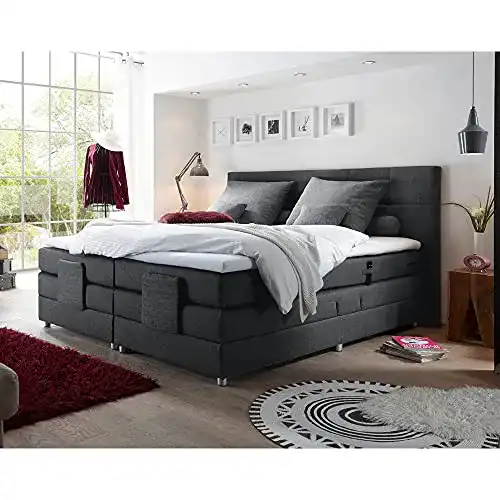 Elektrische Boxspringbetten Lomadox MANAUS-09, 180×200 cm