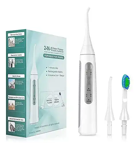Elektrische Zahnbürste mit Munddusche FAMILY CARE ACCU