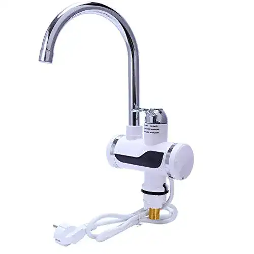 Die beste Elektrischer Wasserhahn TOOGOO Eu-Stecker, ohne Tank 2026 Test Bestseller Elektrischer Wasserhahn TOOGOO Eu-Stecker, ohne Tank