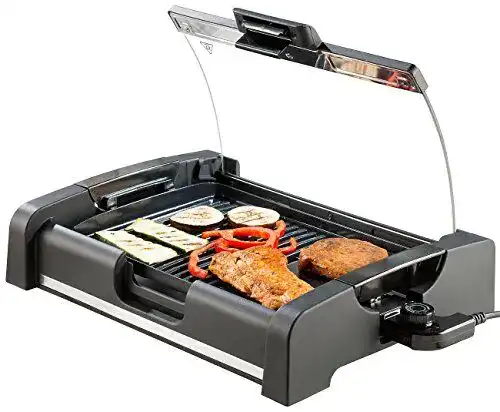 Elektro-Tischgrill mit Deckel Rosenstein & Söhne, 1.650 W
