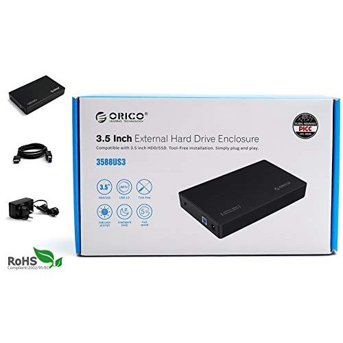 Externe Festplatte (10TB) ORICO 10TB Desktop Extern, 3.5″ USB 3.0