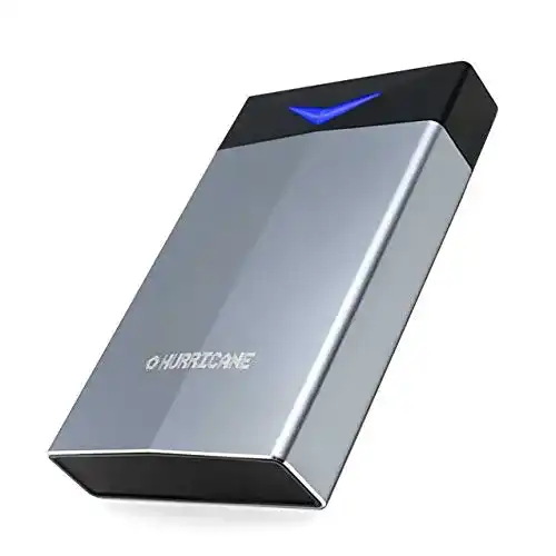 Externe Festplatte (6TB) Godo Hurricane 3.5 Zoll USB-C, RGB LED