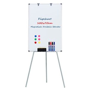 Flipchart S SWANCROWN Flip Chart Board 100×70 Magnetisch