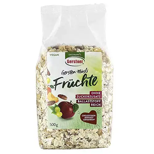 Früchte-Müsli Gerstoni Gersten-Müsli Früchte 500g