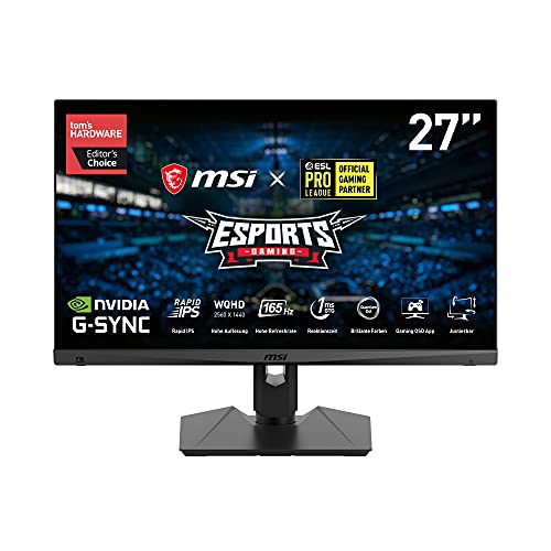 Die beste gaming monitor 27 zoll msi optix mag274qrfde qd wqhd Bestsleller kaufen