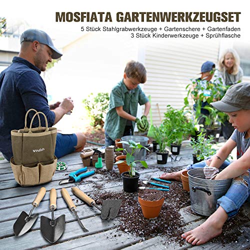 Gartenwerkzeug-Set MOSFiATA Gartenwerkzeug Set 12-teilig