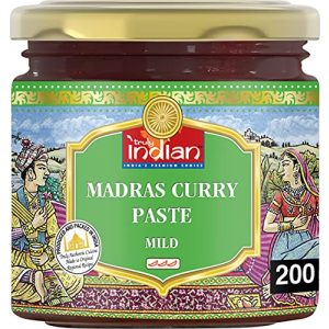 Gelbe Currypaste Truly Indian Currypaste Madras Mild, 6 x 200 g