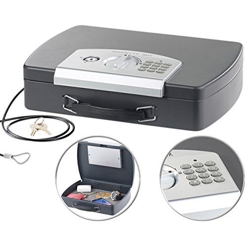 Die beste geldkassette mit zahlenschloss xcase geldkassette stahlkabel Bestsleller kaufen