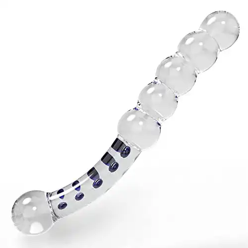 Glasdildo Greenpinecone ® Hot Kristall Anal Beads Anal Plug