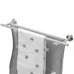 Handtuchhalter Wand bremermann Bad-Serie PIAZZA, Edelstahl