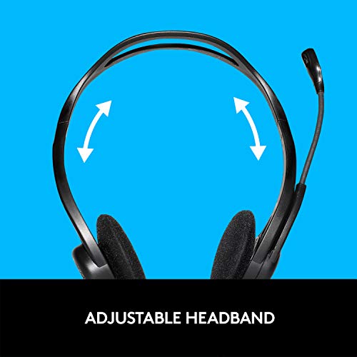 Headset (Büro) Logitech 960 Kopfhörer mit Mikrofon, Stereo