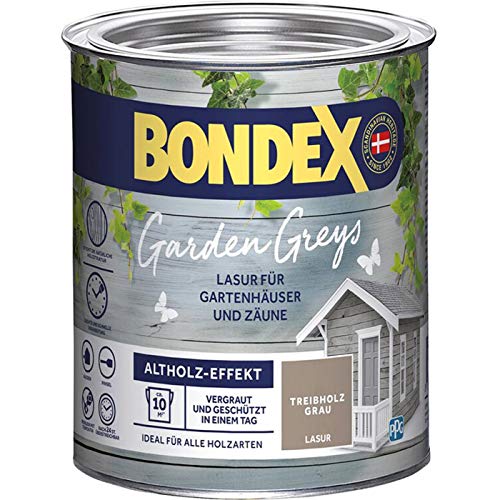 Die beste holzlasur grau bondex garden greys lasur treibholz grau 075 l Bestsleller kaufen