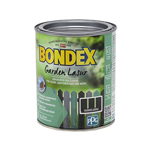 Die beste holzlasur grau bondex garden lasur dunkelgrau 075 l 424752 Bestsleller kaufen