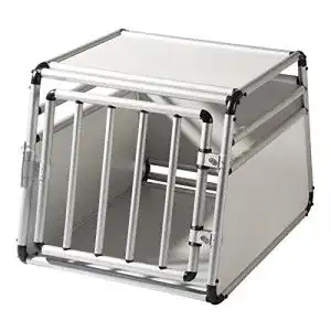 Hundebox Auto EUGAD Hundetransportbox Alu 69 x 54 x 50 cm