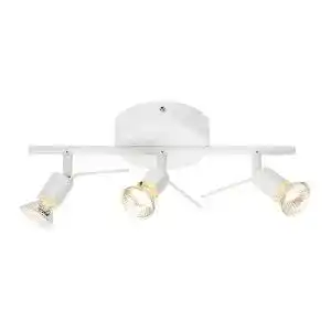 IKEA-Deckenlampe Ikea TROSS -Deckenschiene 3- Spots weiß