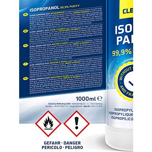 Isopropanol (1l) Cleona Isopropanol Alkohol 99,9%