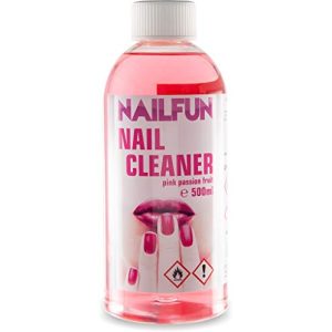 Isopropanol 70 % NAILFUN Nailcleaner pink passion fruit 500ml