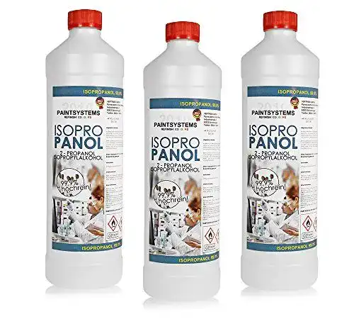 Isopropanol 99,9 % PAINTSYSTEMS REFINISH COLOURS, 3x 1L