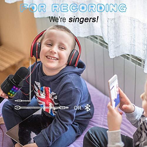 Karaoke-Mikrofon BONAOK Karaoke Mikrofon Kinder, Bluetooth