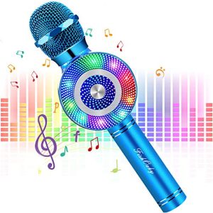 Karaoke-Mikrofon FISHOAKY Karaoke Mikrofon, Bluetooth