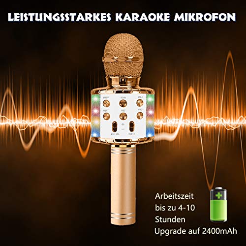 Karaoke-Mikrofon Vailge Karaoke Mikrofon Kinder Bluetooth