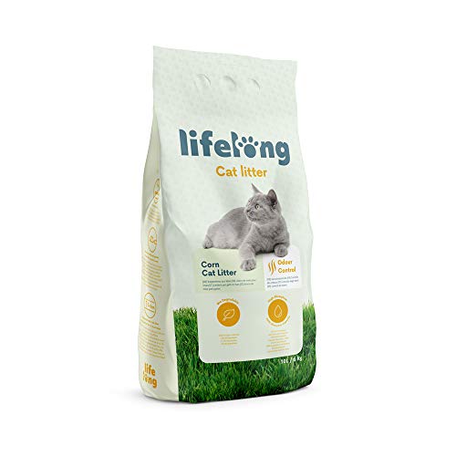 Katzenstreu-Pellets Lifelong Amazon-Marke: Mais Katzenstreu 10L