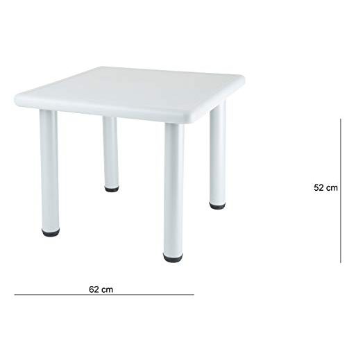 Kindertisch Bieco, Design: Eisgrau, Tisch für Kinder 1-8 Jahre