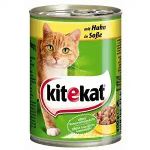 Kitekat-Katzenfutter Kitekat Dose mit Huhn in Soße 12er-Pack