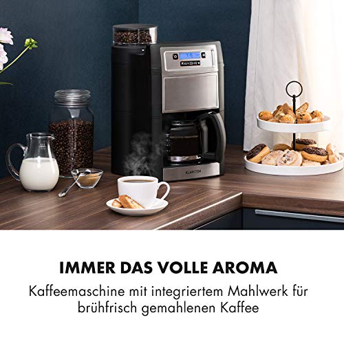 Klarstein-Kaffeemaschine Klarstein Aromatica II mit Mahlwerk
