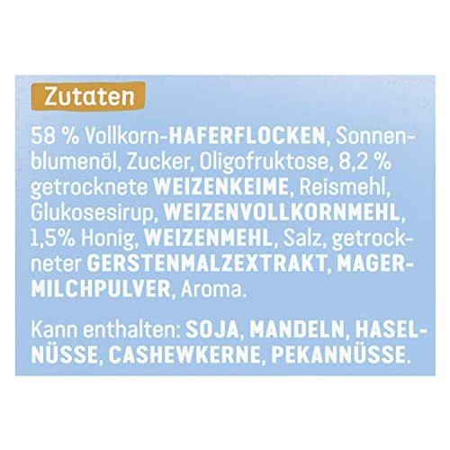 Knusper-Müsli Dr. Oetker Vitalis Weniger Süß Knusper Pur, 1,5kg
