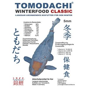 Koi-Winterfutter Tomodachi Koifutter, energiereiches Sinkfutter