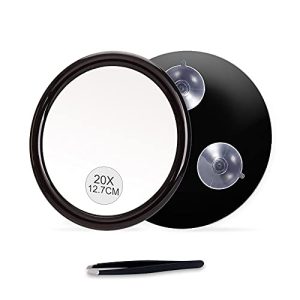 Kosmetikspiegel mit Saugnapf B Beauty Planet, 20fach, rund