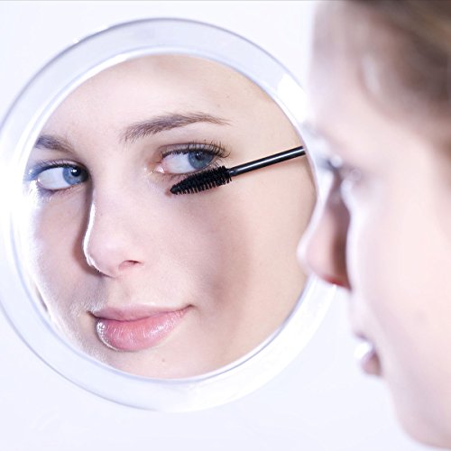 Kosmetikspiegel mit Saugnapf FRCOLOR 10X Vergrößerung