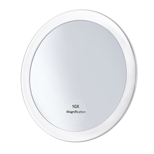 Kosmetikspiegel mit Saugnapf FRCOLOR 10X Vergrößerung