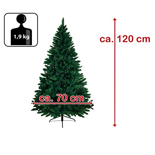Künstlicher Weihnachtsbaum BB Sport Christbaum 120 cm PVC