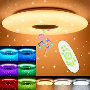 LED-Deckenleuchte mit Lautsprecher OPPEARL 36W, mit Bluetooth