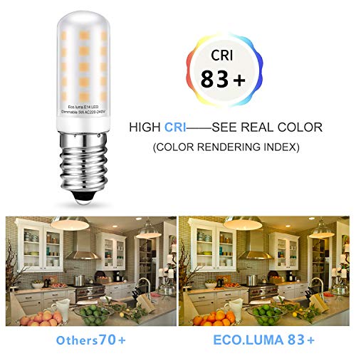 LED (E14) dimmbar Eco.Luma, 5W Warmweiß, 5er Pack