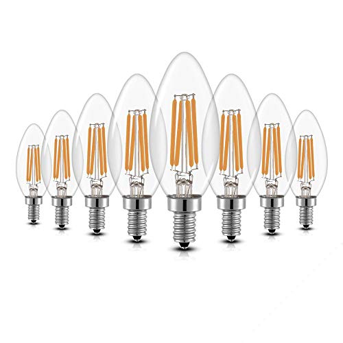 Die beste led e14 dimmbar igoku 8er pack led lampe e14 gluehbirne 4w Bestsleller kaufen