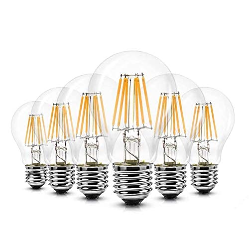 LED (E27) dimmbar iGOKU 6er Pack LED Lampe E27 Glühbirne 6W