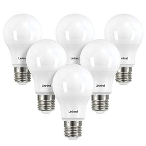 LED (E27) dimmbar Linkind Dimmbare 9W LED Birne, 6er Pack