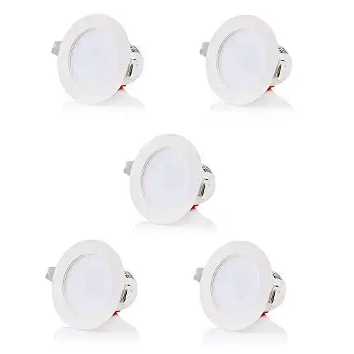 LED-Einbaustrahler sweet-led sweet led® 5er flach IP44 10W