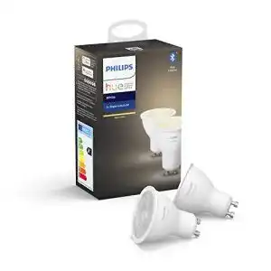 LED-GU10 (dimmbar) Philips Hue White GU10, Doppelpack