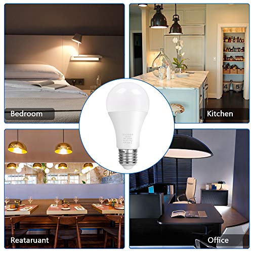 LED-Lampen (E27, GU10, E14) Vicloon E27 LED Lampe, 9W, 6er