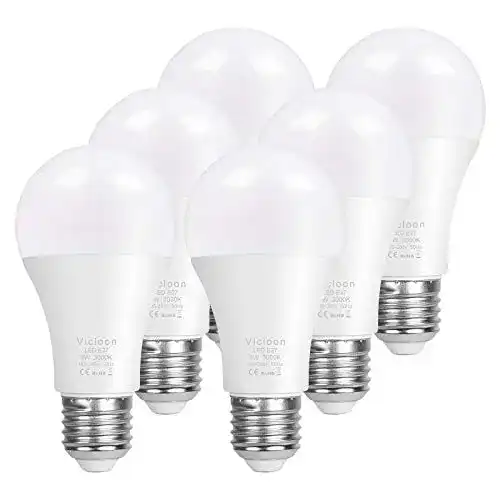 LED-Lampen (E27, GU10, E14) Vicloon E27 LED Lampe, 9W, 6er